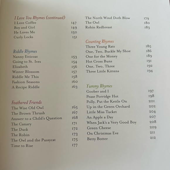 Mother Goose Treasury Book - Picture 4 of 6